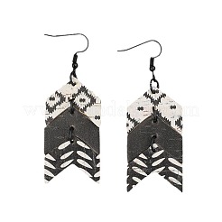 Деревянные серьги с подвесками для женщин&nbsp;FS-WGE82AD-01