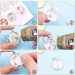 Сеттинги для кабошонов или кулона&nbsp;LS-PALLOY-K109-37AS-NR