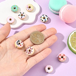 9 шт. 9 стиля фарфоровых эмалевых бусин ручной работы&nbsp;PORC-YW0001-83