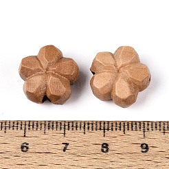 Бусины из натурального яблоневого дерева&nbsp;WOOD-N021-04