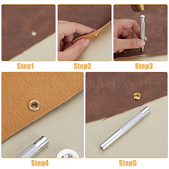 8 стиль железные люверсы люверсы фурнитура&nbsp;IFIN-WR0001-17