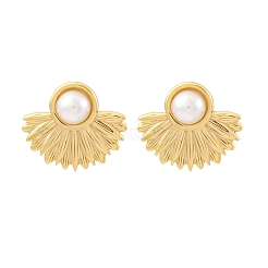 Серьги-гвоздики из нержавеющей стали 304&nbsp;EJEW-B108-14G