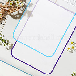 8шт. 2-х цветный полиэстеровый термостойкий гладильный коврик&nbsp;AJEW-CY0001-70