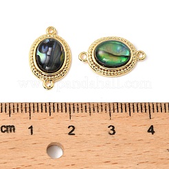 Подвески-коннекторы из натуральной ракушки пауа&nbsp;KK-G538-47G