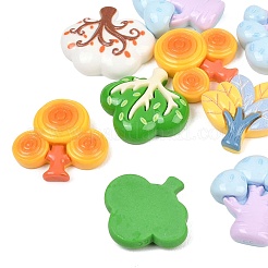 Непрозрачные кабошоны из смолы&nbsp;RESI-G125-03