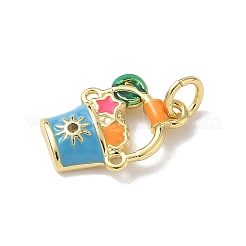 Латунные микро проложить кубического циркония подвески&nbsp;KK-A273-15G-01