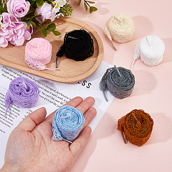 8 пара шнурков из полиэстера двух цветов&nbsp;FIND-FH0012-01