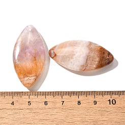 Подвески из натурального аметиста и кружевного агата&nbsp;G-A244-08G