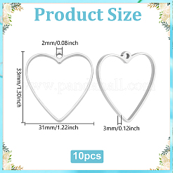 16 шт. подвески из нержавеющей стали 304&nbsp;STAS-UN0064-02A