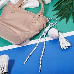 1 шт. хлопковые плетеные подвесные украшения&nbsp;AJEW-TA0002-56D