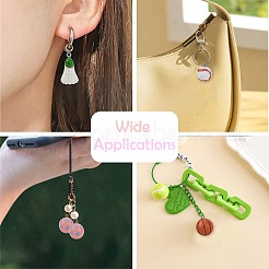 16 шт. 8 подвески из непрозрачной спортивной смолы&nbsp;FIND-CJ0005-35