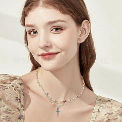 16 шт. ионное покрытие (IP) 201 подвески из нержавеющей стали&nbsp;STAS-DC0014-69