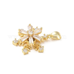 Вращающиеся подвески из латуни с микропаве из кубического циркония&nbsp;LS-KK-M323-01A-G