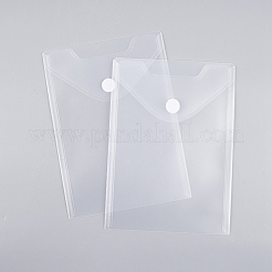 Прозрачные пластиковые конверты папки&nbsp;AJEW-DJ0004-59C