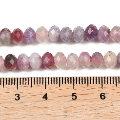 Натуральный сливовый цвет турмалиновый бисер пряди&nbsp;G-K421-A01-01