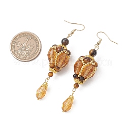 Серьги-подвески в форме капли&nbsp;EJEW-MZ00686-01