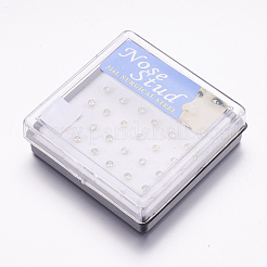 Пирсинг носа из хирургической нержавеющей стали 316l&nbsp;AJEW-P063-03-2mm