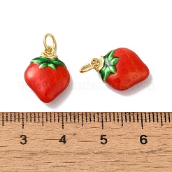 Подвески из латуни с эмалью в стойку&nbsp;KK-G504-03G