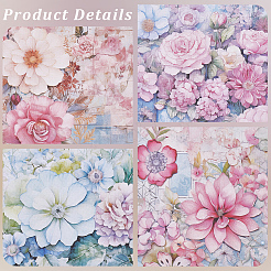 24 шт. бумаги для скрапбукинга&nbsp;DIY-WH20010-43