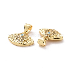 Латунные микро проложить кубического циркония подвески&nbsp;ZIRC-F134-16G