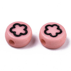 Непрозрачные акриловые бусины&nbsp;MACR-N008-33D