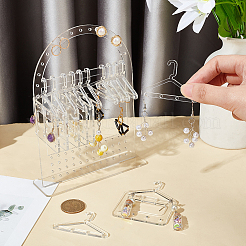 1 комплект прозрачных акриловых подставок для сережек&nbsp;EDIS-PH0001-53