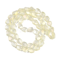 Стеклянные бусины с гальваническим покрытием &nbsp;EGLA-C009-01A-FR01