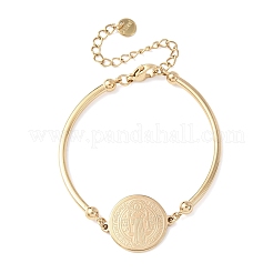 Браслеты из нержавеющей стали 304 Religion для женщин&nbsp;LS-BJEW-F524-02A-G