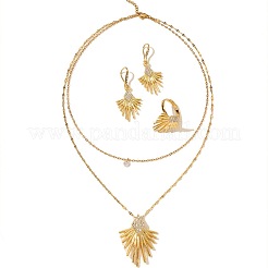 Комплект из двухслойного ожерелья&nbsp;FS-WG16ACC-01