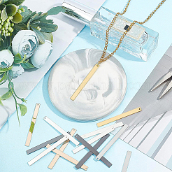 40 шт. 5-х цветные латунные большие подвески&nbsp;KK-BC0002-20