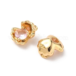 Латунные микро проложить кубического циркония подвески&nbsp;KK-D504-15G