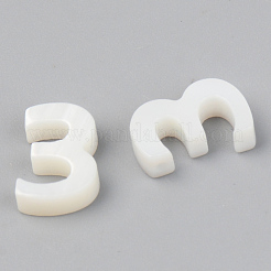 Бусины из натуральных пресноводных ракушек&nbsp;X-SSHEL-R048-005-03