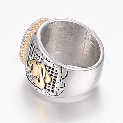 Кольца из нержавеющей стали 304&nbsp;RJEW-G091-22