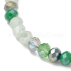 5шт. браслеты с подвесками в виде клевера из сплава&nbsp;BJEW-JB11727