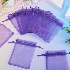 50 шт. мешочки из органзы для хранения ювелирных изделий&nbsp;OP-TA0001-16A