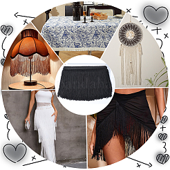 Ленты из полиэфирной кисточки&nbsp;OCOR-WH20006-78A