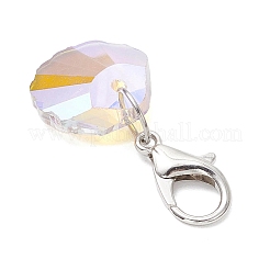 Подвеска в форме ракушки морская звезда звезда луна стеклянная подвеска украшения&nbsp;HJEW-JM03257