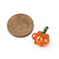 Подвески из стеклянных бусин на тему хэллоуина&nbsp;PALLOY-MZ00775-01