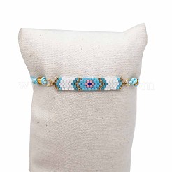 Браслет из стеклянных бусин&nbsp;LS-BJEW-A121-52