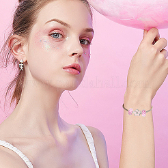 Сплав горный хрусталь/смоляные европейские бусины&nbsp;MPDL-SC0001-11A