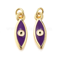 Латунь эмаль подвески&nbsp;KK-C106-08G