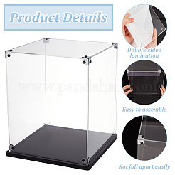 Прозрачная акриловая витрина для минифигурок ODIS-WH0043-92B