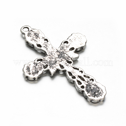 Тибетский стиль сплава готические подвески&nbsp;PALLOY-AD-44022-AS-RS