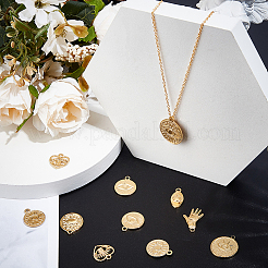 16 шт. 8 стиля подвески из нержавеющей стали 304&nbsp;STAS-BBC0006-36