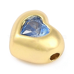 Латунные микро проложить кубического циркония бусы&nbsp;LS-KK-L219-21G-02