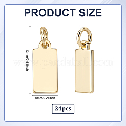 24шт латунные подвески&nbsp;KK-PH0013-68