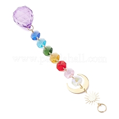 Стекло каплевидное окно висит ловцы солнца&nbsp;HJEW-JM04516