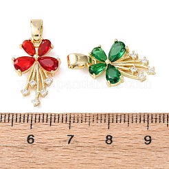 Латунные микро проложить кубического циркония подвески&nbsp;KK-Z141-07G