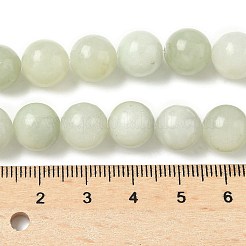 Природного нефрита Xiuyan бисер нитей&nbsp;LS-G-Z085-A01-10mm