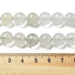 Нити бусин из натурального зеленого берилла&nbsp;G-F787-01-10mm